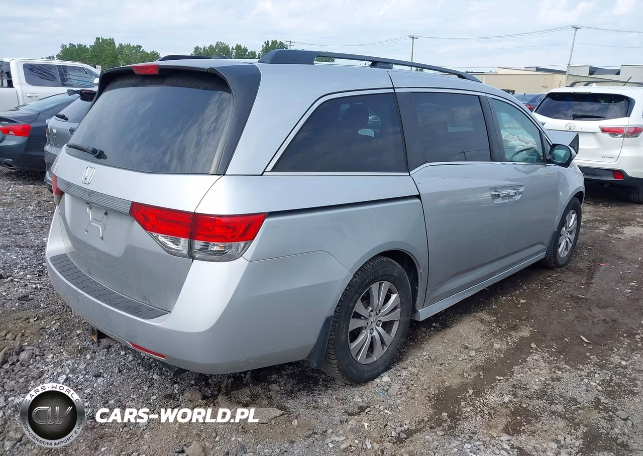 2015 Honda Odyssey Ex-L VIN:5FNRL5H6XFB011991 - 4
