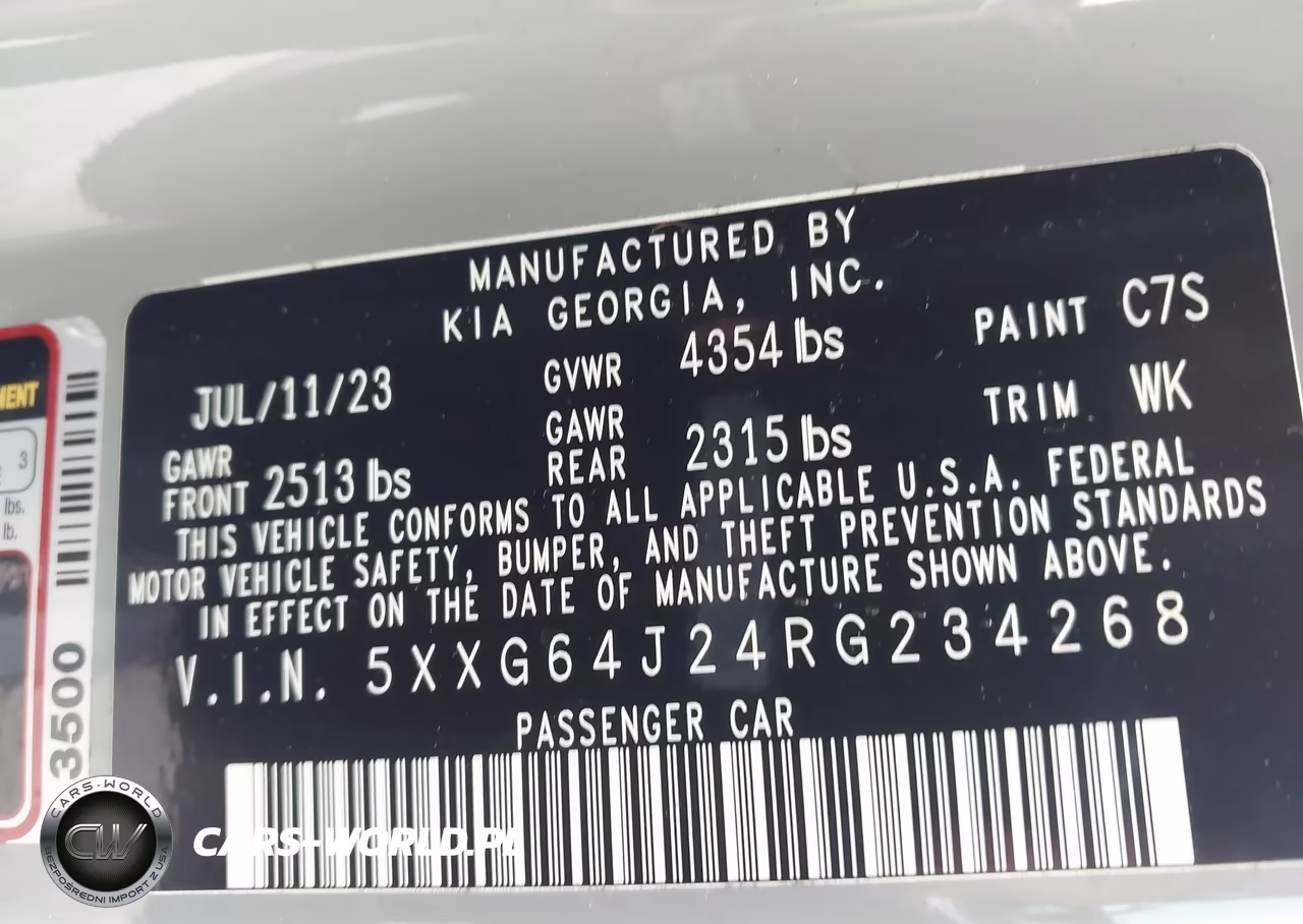2024 Kia K5 Gt-Line VIN:5XXG64J24RG234268 - 9