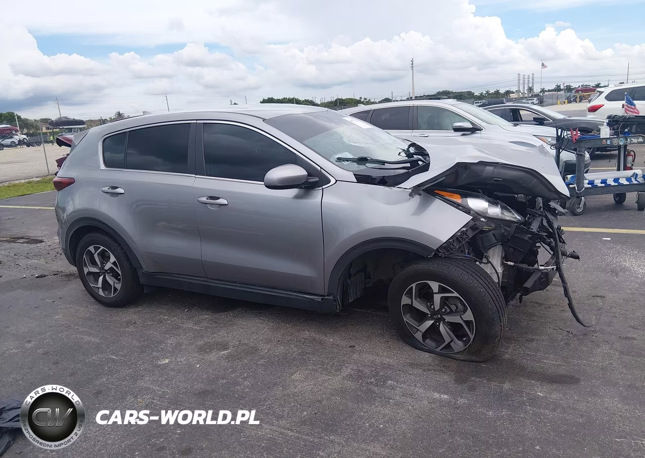 2021 Kia Sportage Lx VIN:KNDPM3AC8M7913406 - 1
