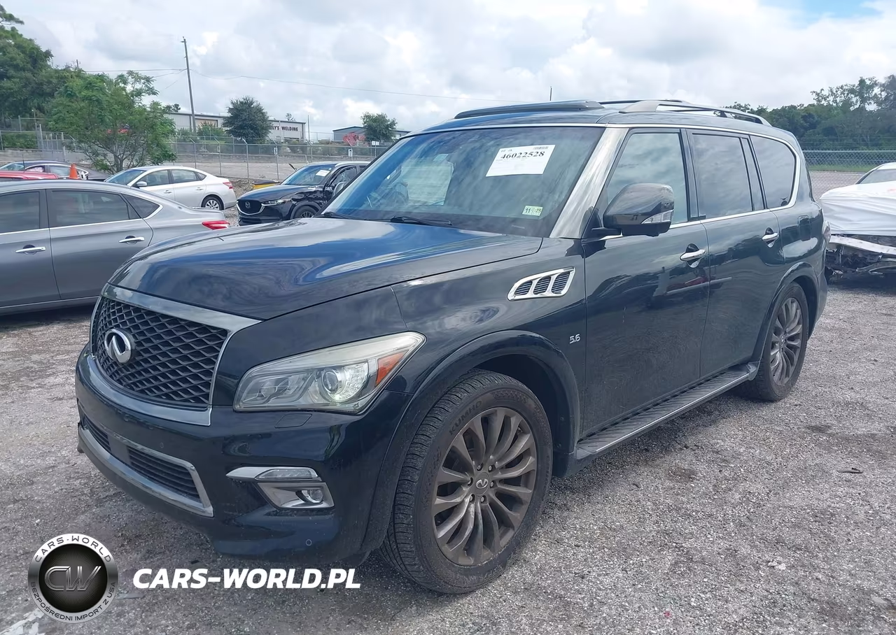 2017 Infiniti Qx80 Limited VIN:JN8AZ2NE3H9150383 - 2