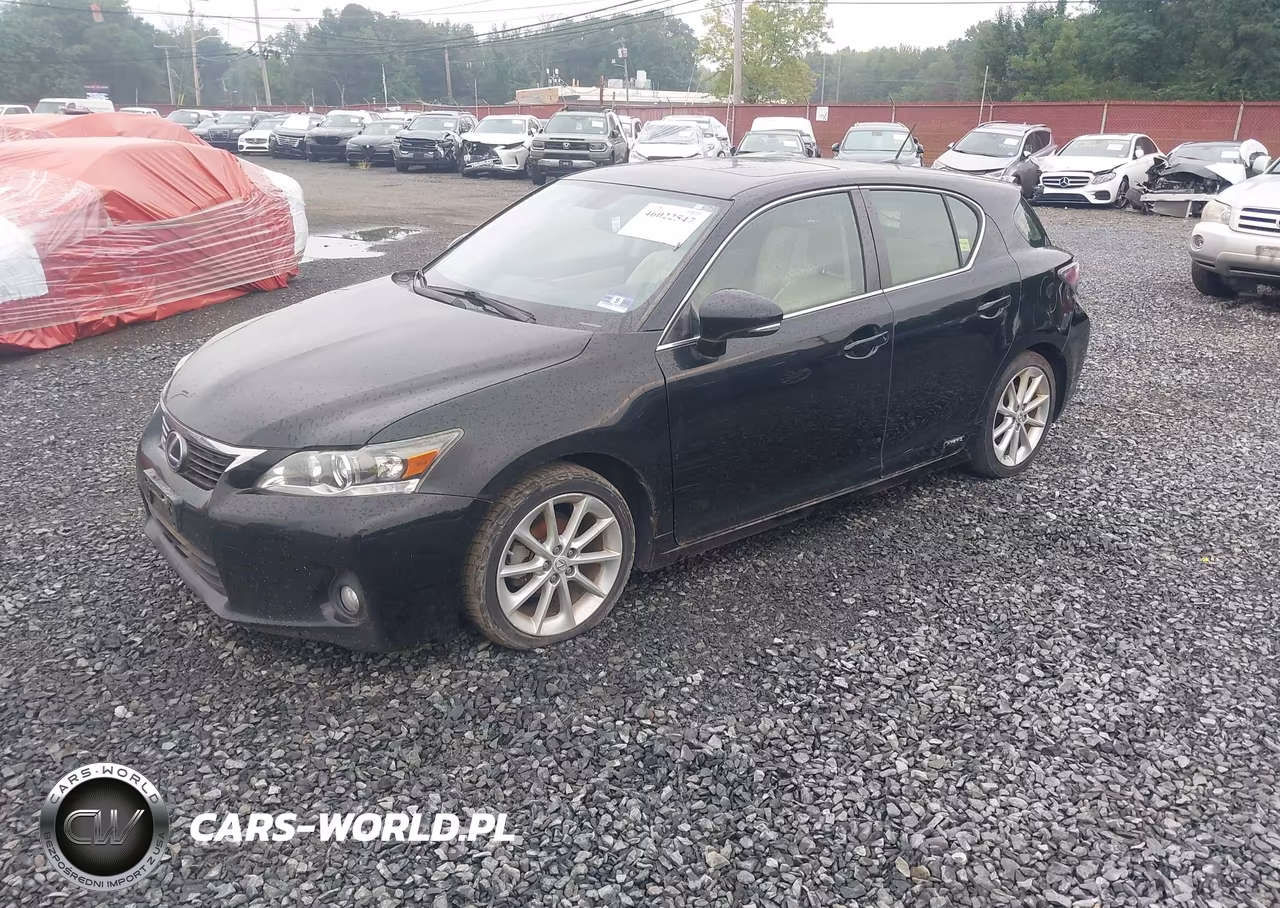2013 Lexus Ct 200H VIN:JTHKD5BH6D2167744 - 2