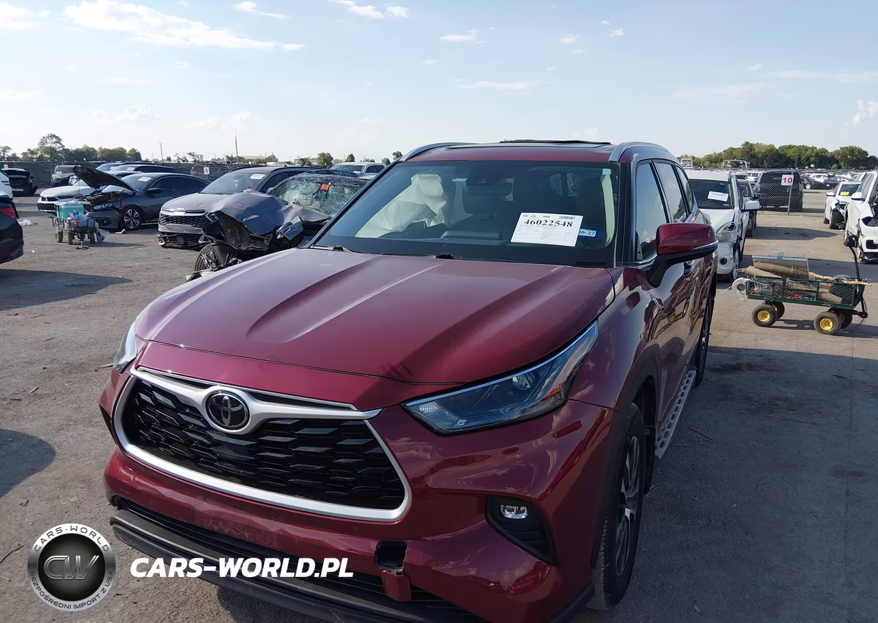 2022 Toyota Highlander Xle VIN:5TDGZRBH7NS227816 - 2
