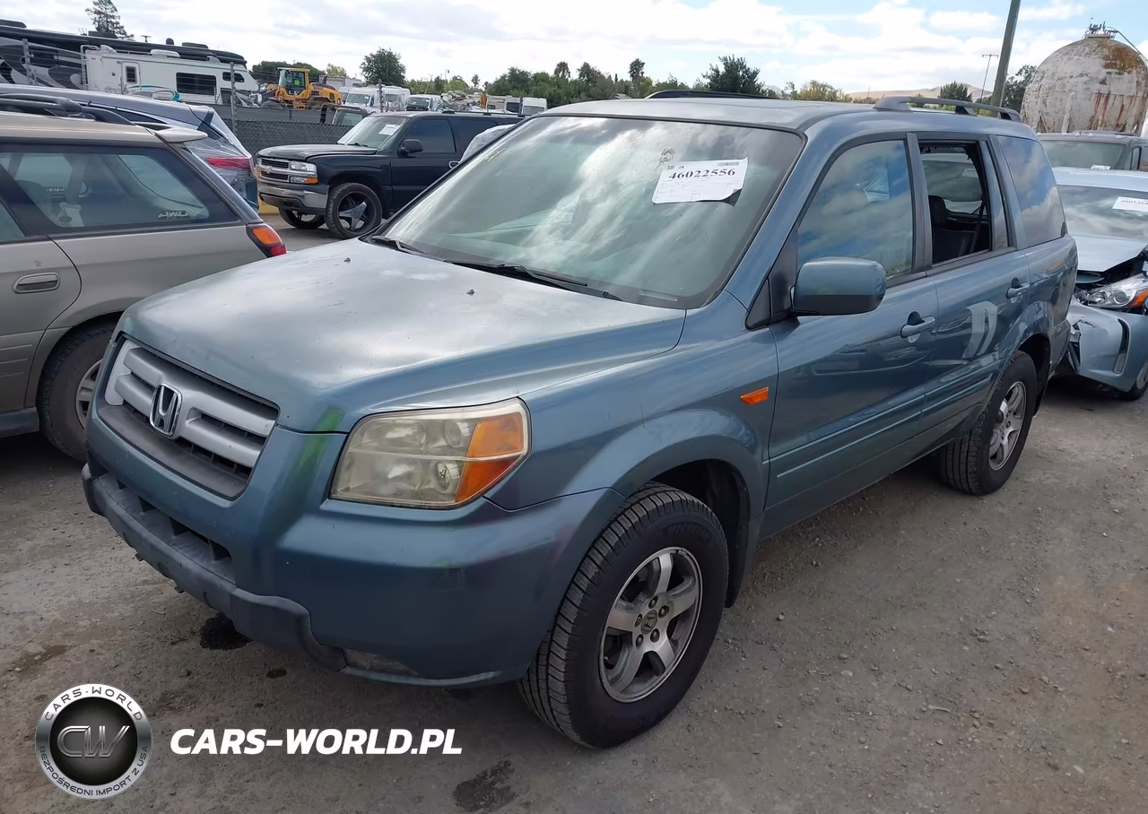 2007 Honda Pilot Ex-L VIN:5FNYF287X7B046090 - 2