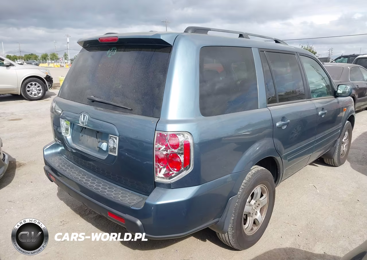 2007 Honda Pilot Ex-L VIN:5FNYF287X7B046090 - 4