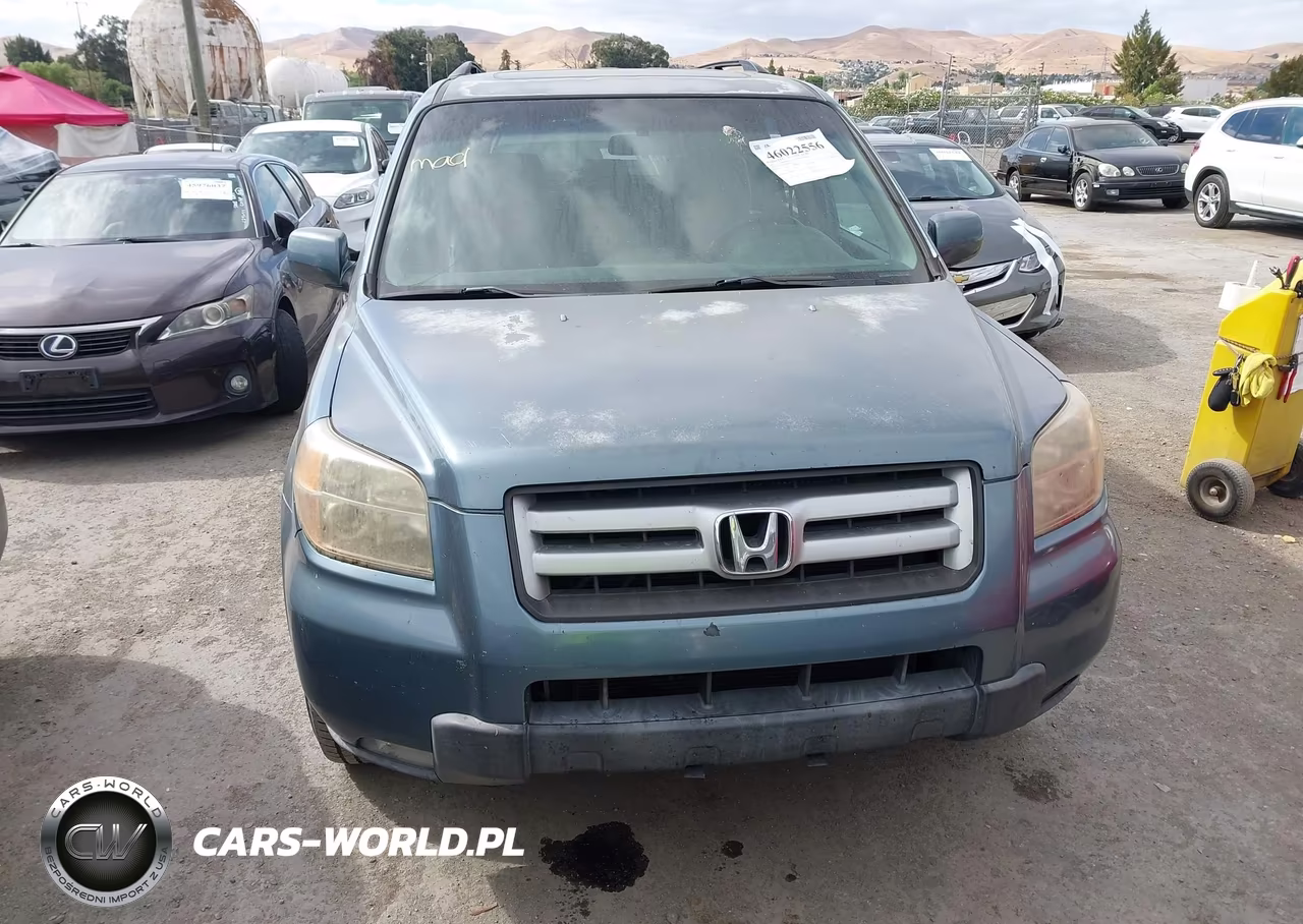 2007 Honda Pilot Ex-L VIN:5FNYF287X7B046090 - 6