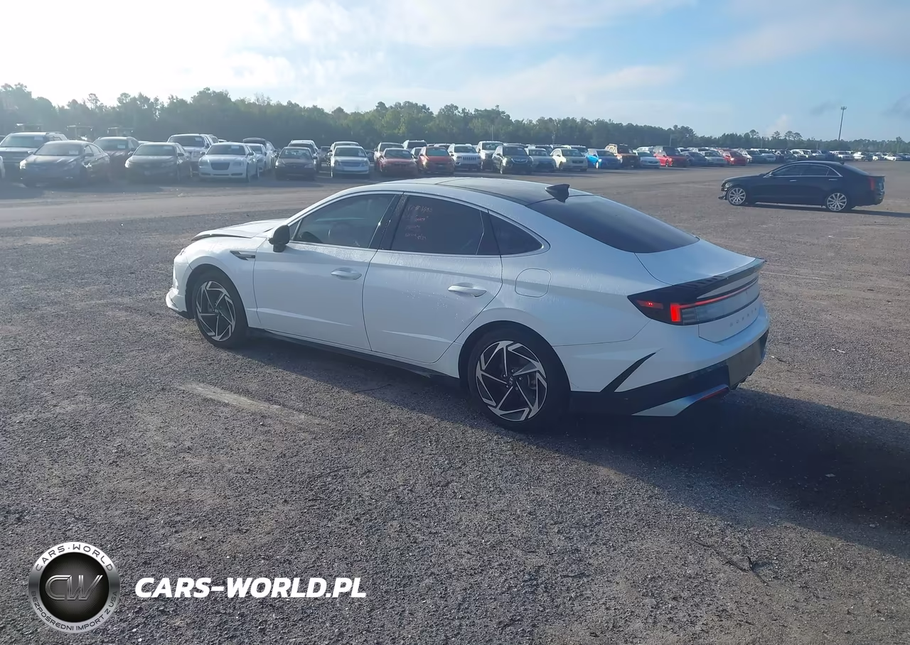 2024 Hyundai Sonata Sel VIN:KMHL14JAXRA394795 - 3