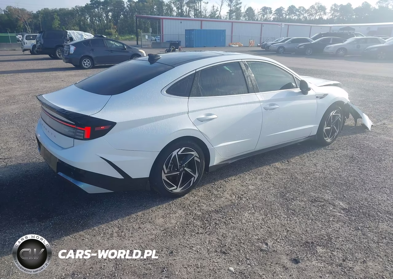 2024 Hyundai Sonata Sel VIN:KMHL14JAXRA394795 - 4