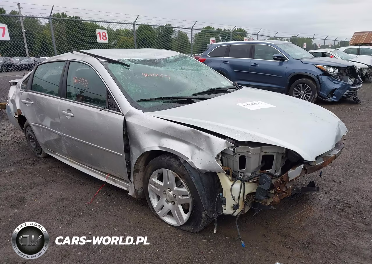 2010 Chevrolet Impala Lt VIN:2G1WB5EN4A1128309 - 1