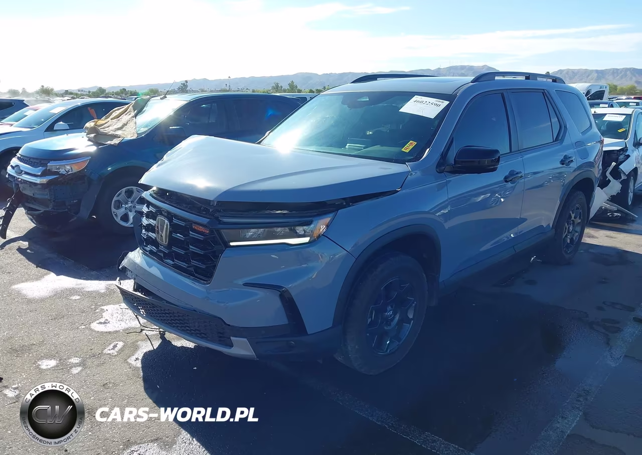 2025 Honda Pilot Trailsport VIN:5FNYG1H66SB040228 - 2