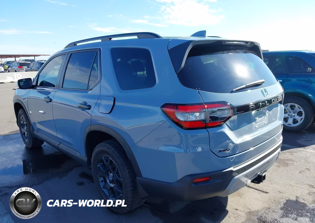 2025 Honda Pilot Trailsport VIN:5FNYG1H66SB040228 - 3
