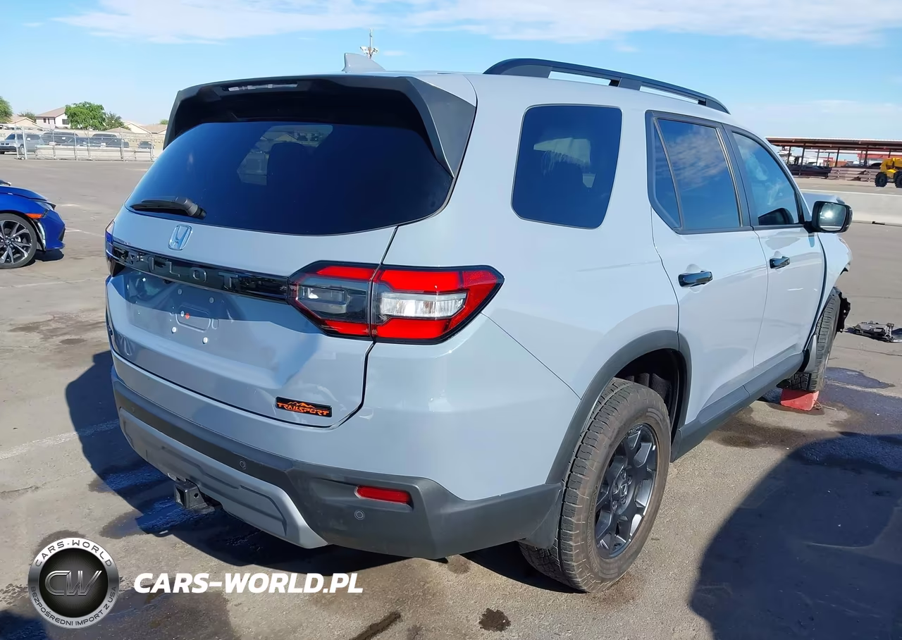 2025 Honda Pilot Trailsport VIN:5FNYG1H66SB040228 - 4