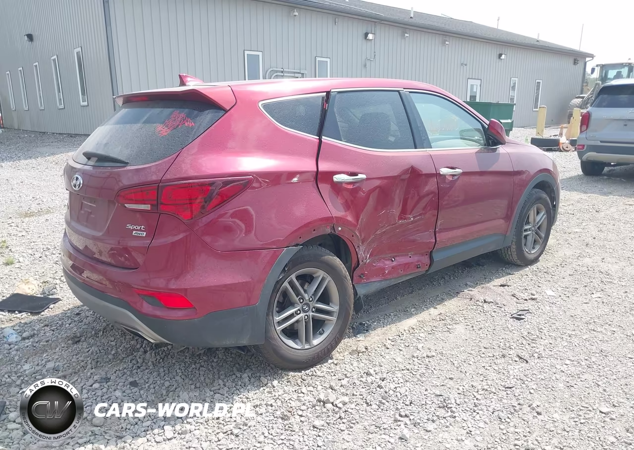 2017 Hyundai Santa Fe Sport 2.4L VIN:5XYZTDLB1HG381365 - 4