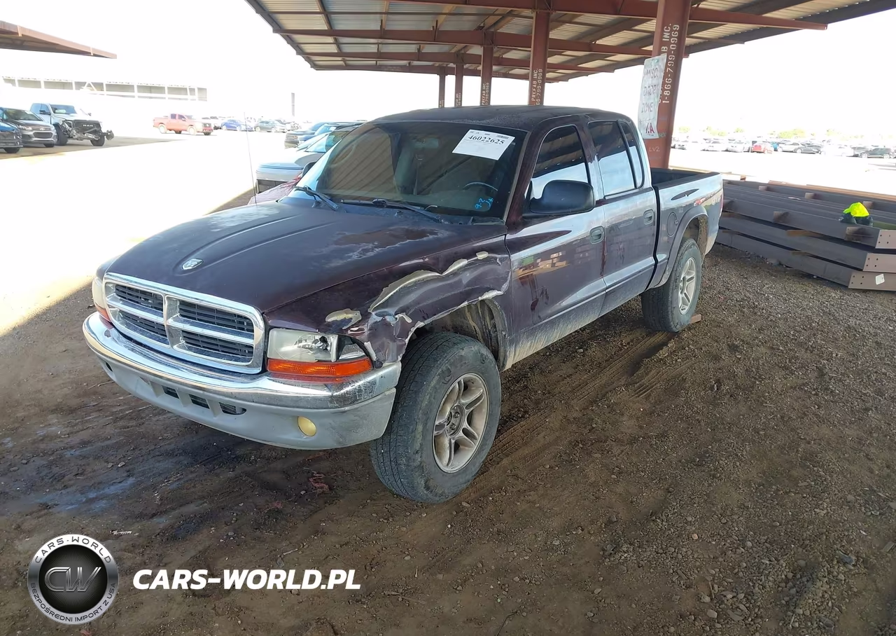 2004 Dodge Dakota Quad Slt VIN:1D7HG48N34S559175 - 2