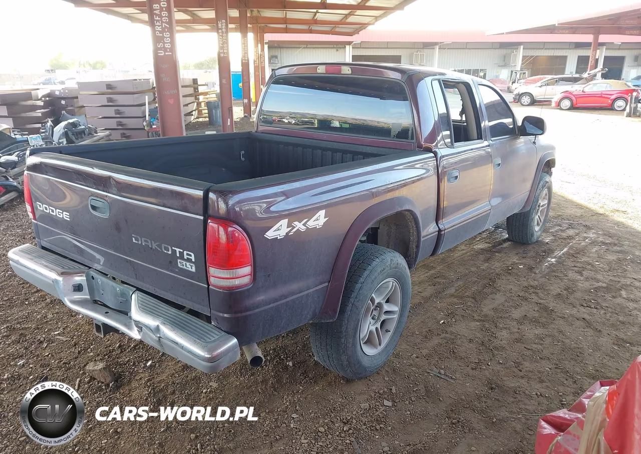 2004 Dodge Dakota Quad Slt VIN:1D7HG48N34S559175 - 4