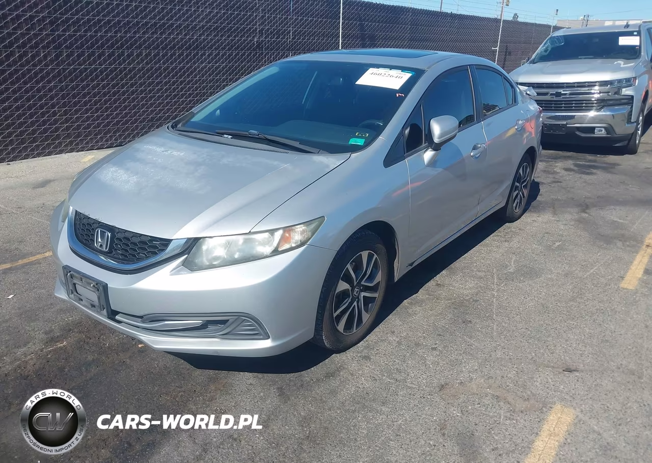 2014 Honda Civic Ex VIN:19XFB2F81EE240055 - 2
