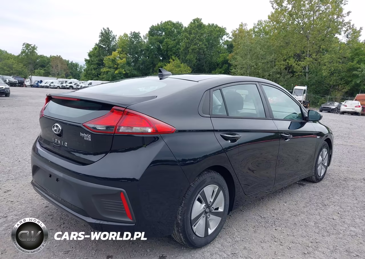 2019 Hyundai Ioniq Hybrid Blue VIN:KMHC65LC0KU156576 - 4