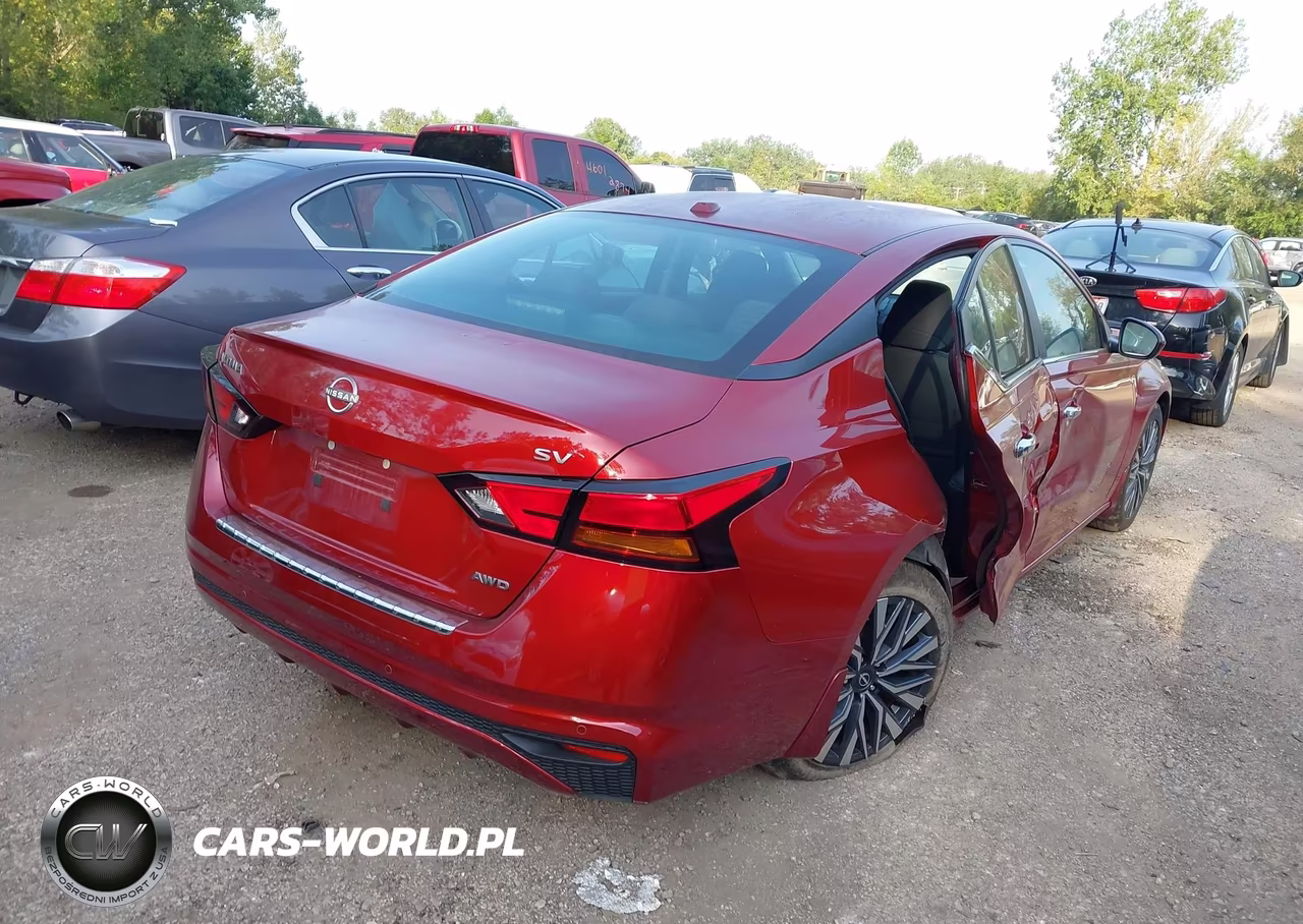2023 Nissan Altima Sv Intelligent Awd VIN:1N4BL4DW2PN425177 - 4