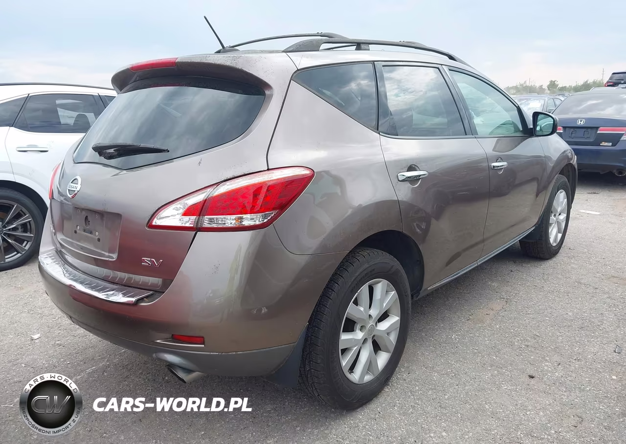 2011 Nissan Murano Sv VIN:JN8AZ1MUXBW065973 - 4