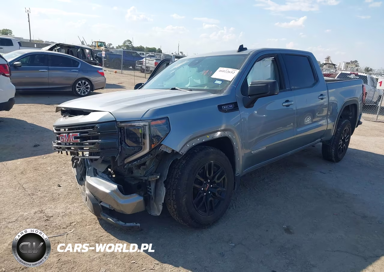 2024 GMC Sierra 1500 2Wd Short Box Elevation VIN:3GTPHCEDXRG400399 - 2