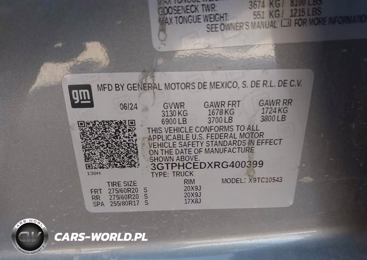 2024 GMC Sierra 1500 2Wd Short Box Elevation VIN:3GTPHCEDXRG400399 - 9