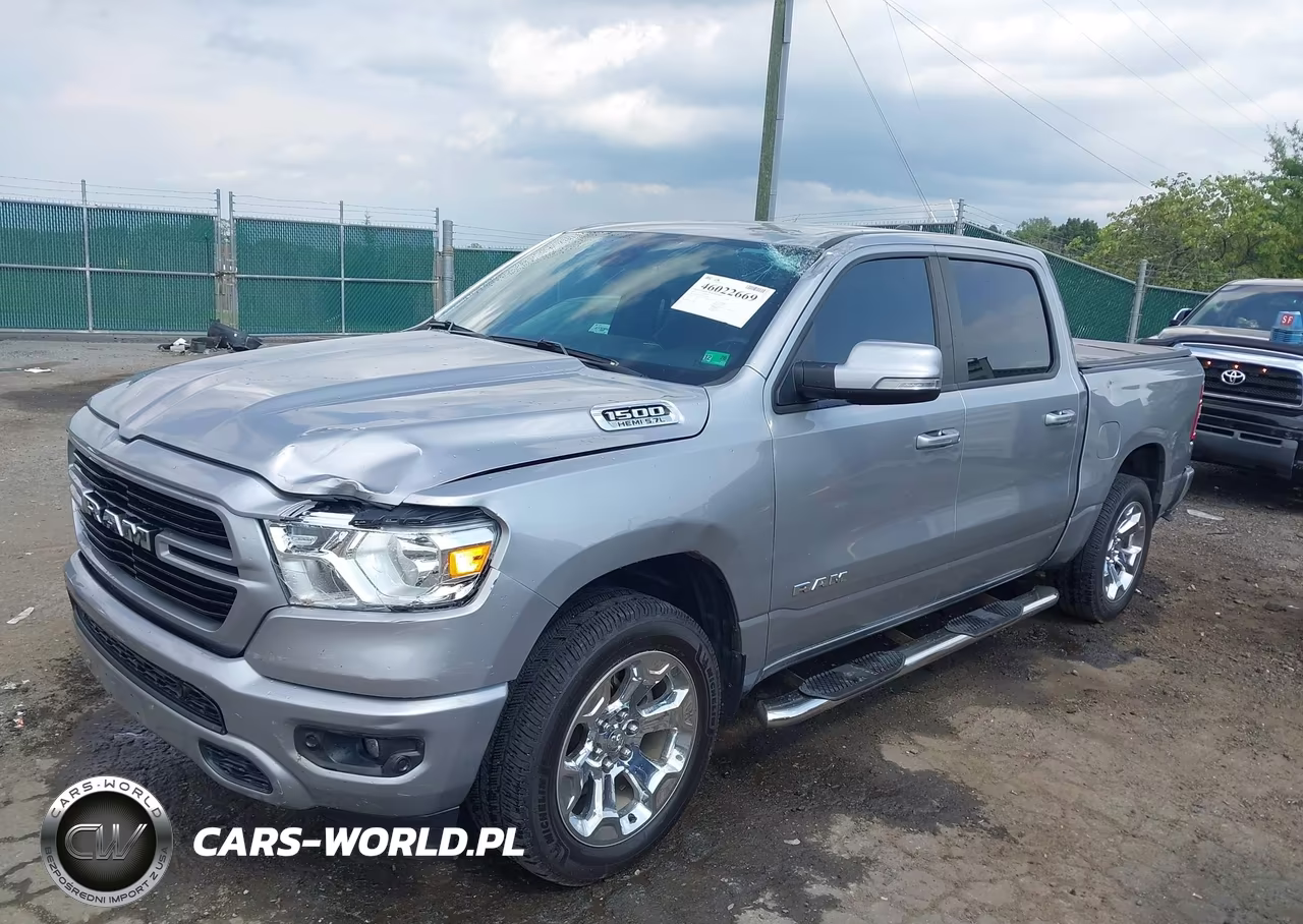 2020 Ram 1500 Big Horn 4X4 5'7 Box VIN:1C6SRFFT2LN380198 - 2