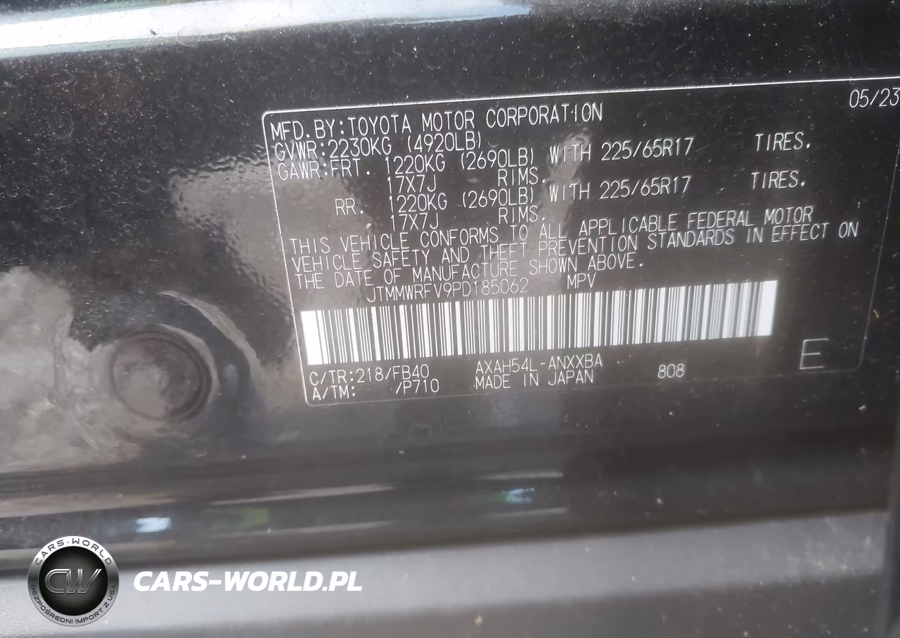2023 Toyota Rav4 Hybrid Le VIN:JTMMWRFV9PD185062 - 10
