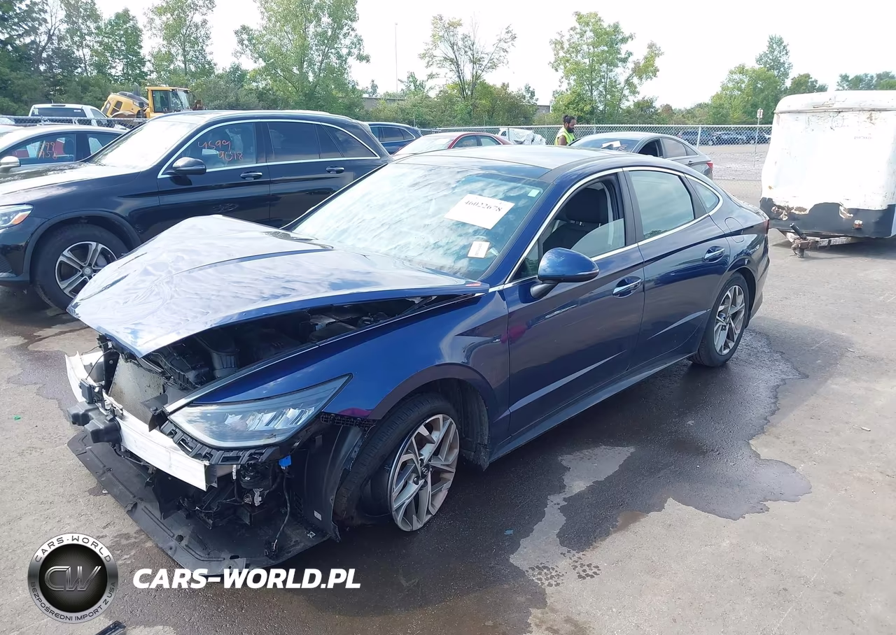 2021 Hyundai Sonata Sel VIN:5NPEF4JA8MH080546 - 2