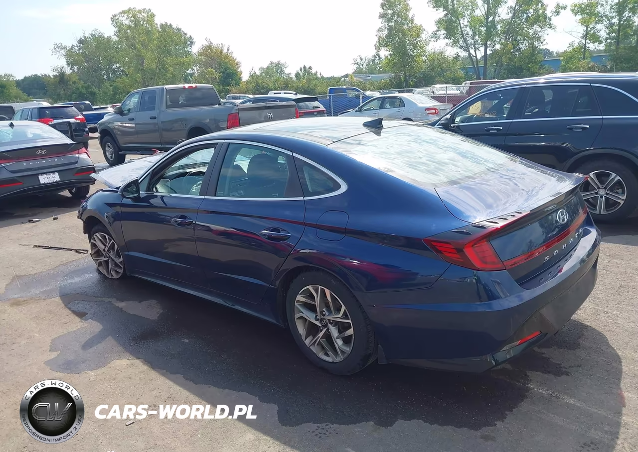 2021 Hyundai Sonata Sel VIN:5NPEF4JA8MH080546 - 3