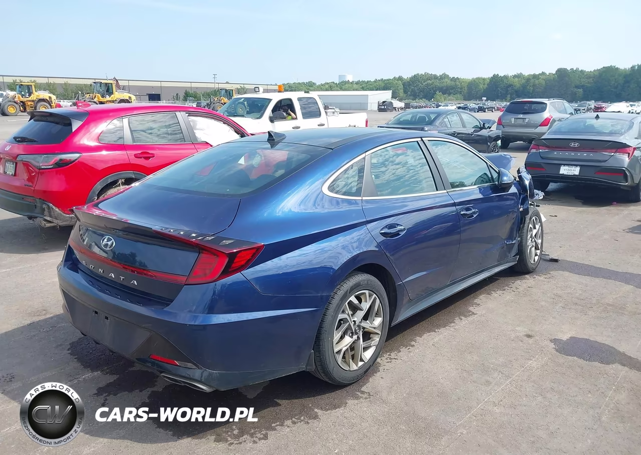 2021 Hyundai Sonata Sel VIN:5NPEF4JA8MH080546 - 4