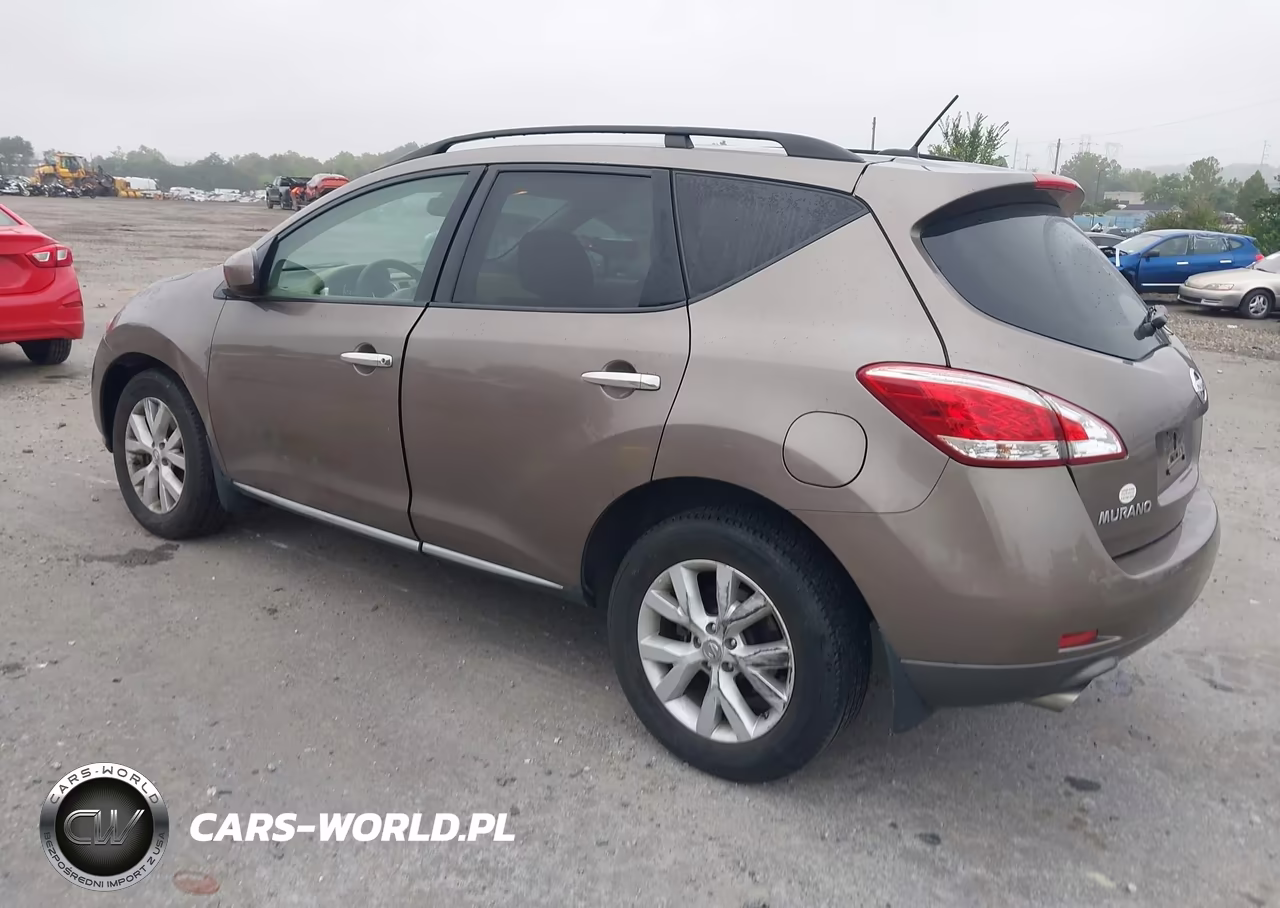2012 Nissan Murano Sl VIN:JN8AZ1MW3CW221399 - 3