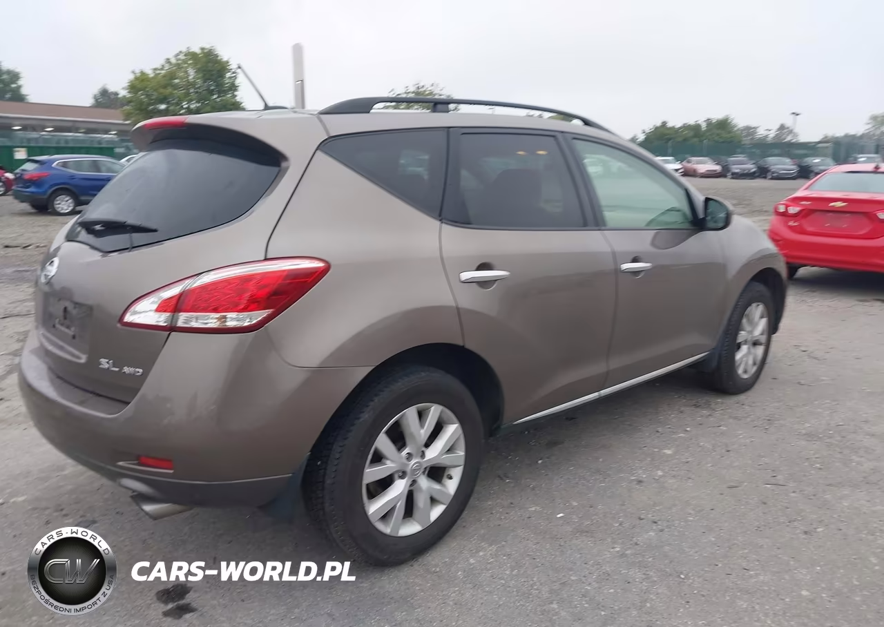 2012 Nissan Murano Sl VIN:JN8AZ1MW3CW221399 - 4