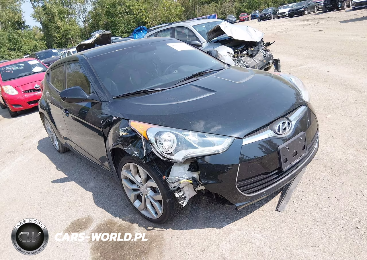 2015 Hyundai Veloster VIN:KMHTC6AD8FU241164 - 1