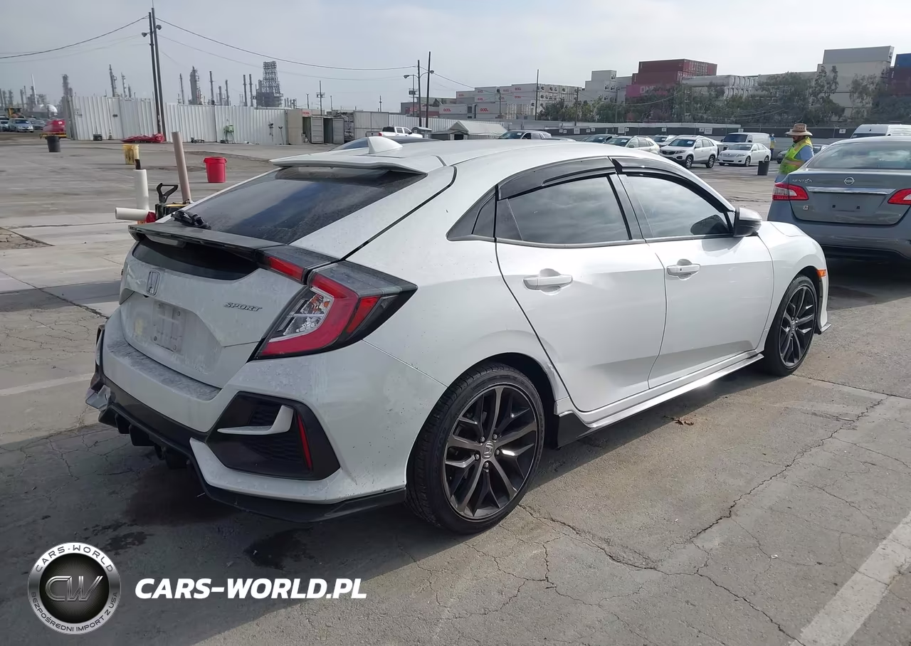 2021 Honda Civic Sport VIN:SHHFK7H43MU420376 - 4