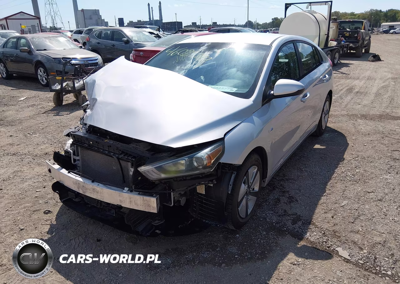 2018 Hyundai Ioniq Hybrid Blue VIN:KMHC65LC5JU100566 - 2