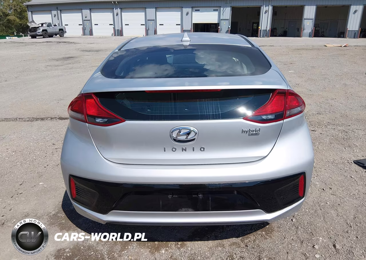 2018 Hyundai Ioniq Hybrid Blue VIN:KMHC65LC5JU100566 - 20