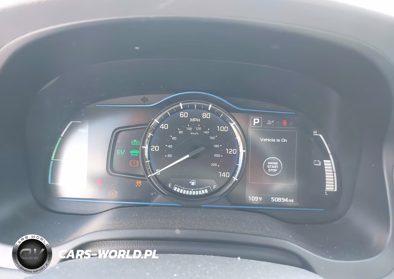 2018 Hyundai Ioniq Hybrid Blue VIN:KMHC65LC5JU100566 - 7