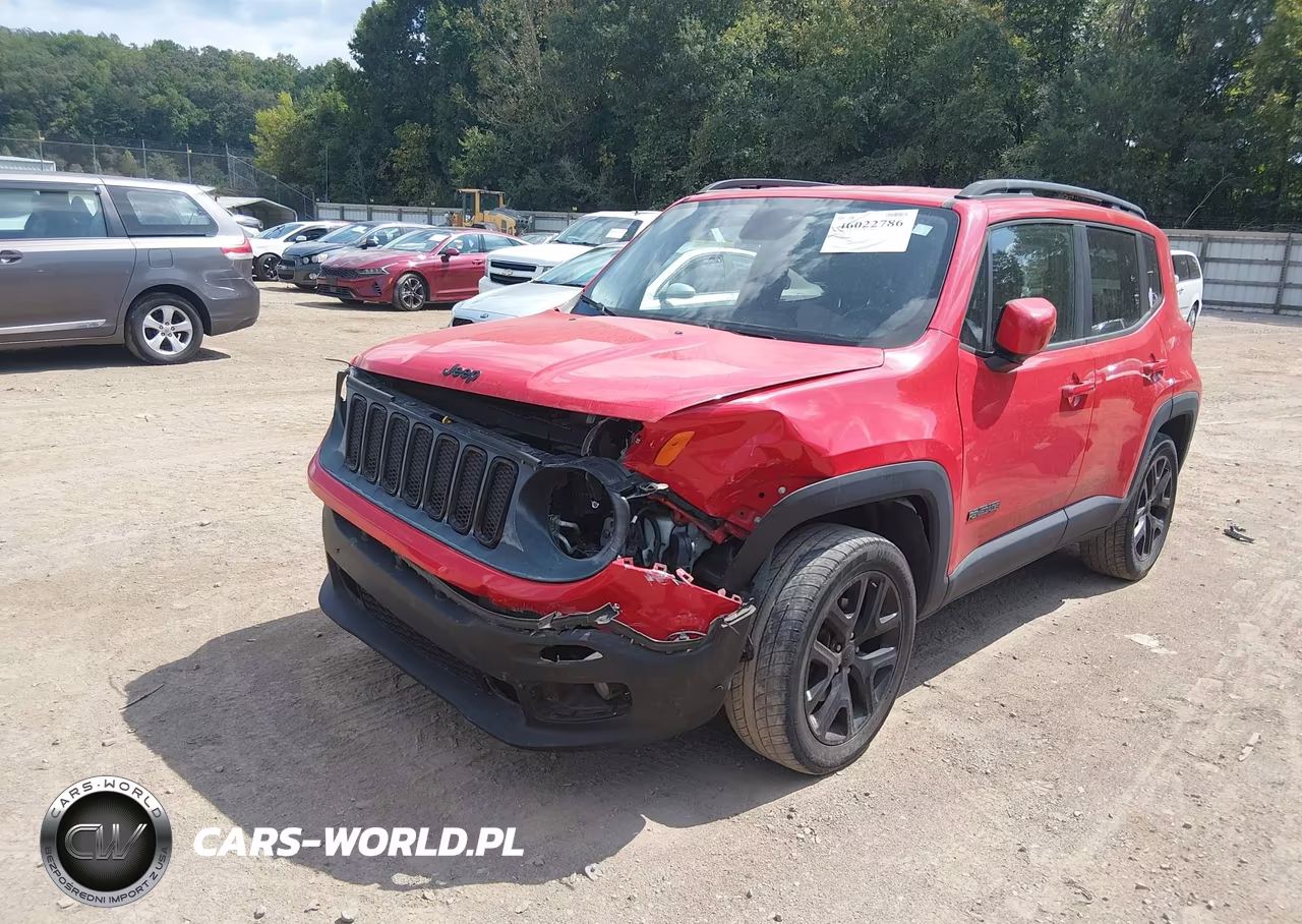 2017 Jeep Renegade Altitude 4X4 VIN:ZACCJBBB7HPG22265 - 2
