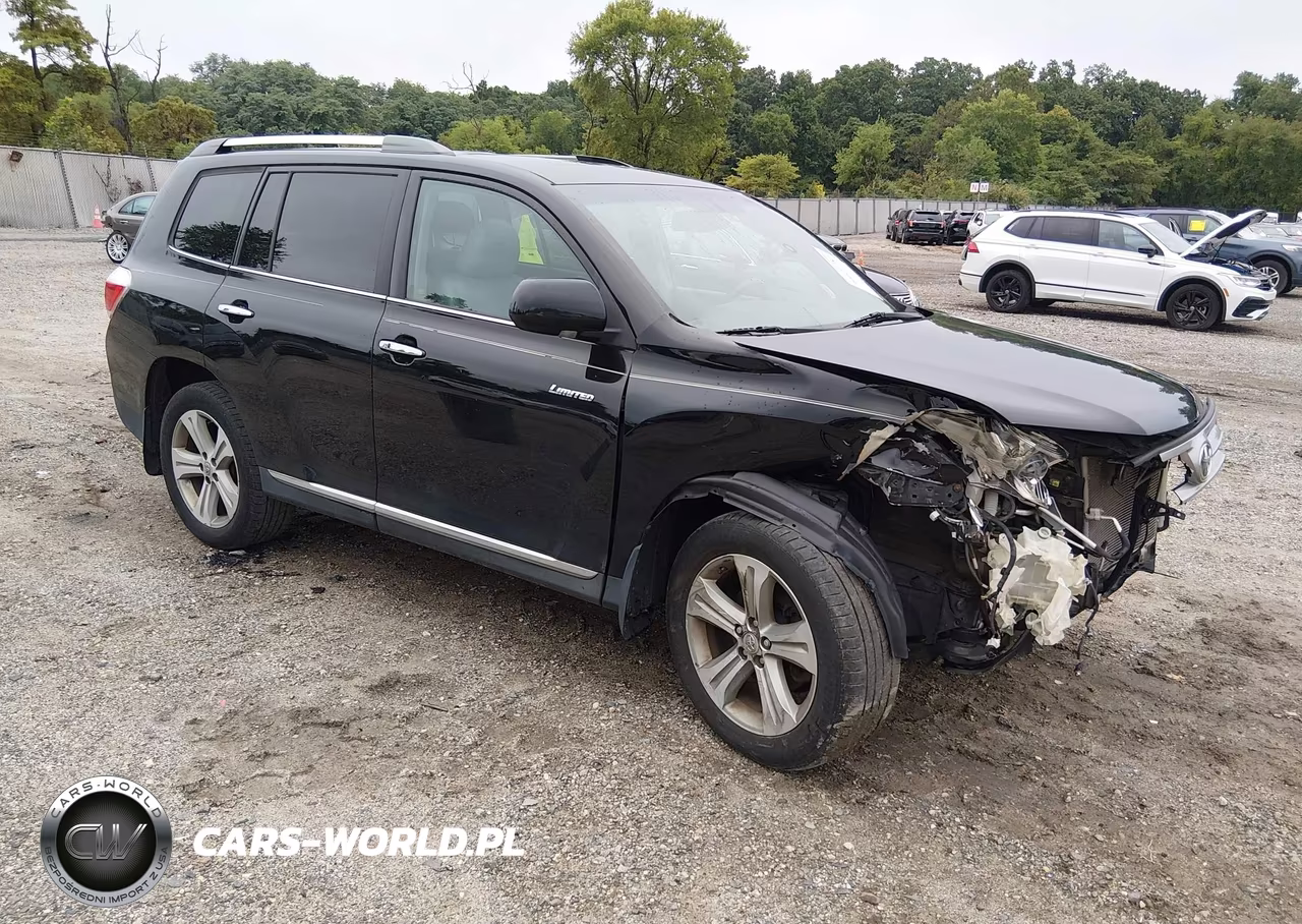 2013 Toyota Highlander Limited V6 VIN:5TDDK3EH6DS267481 - 1