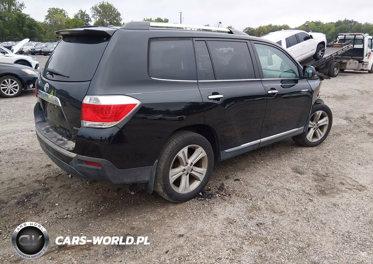 2013 Toyota Highlander Limited V6 VIN:5TDDK3EH6DS267481 - 4