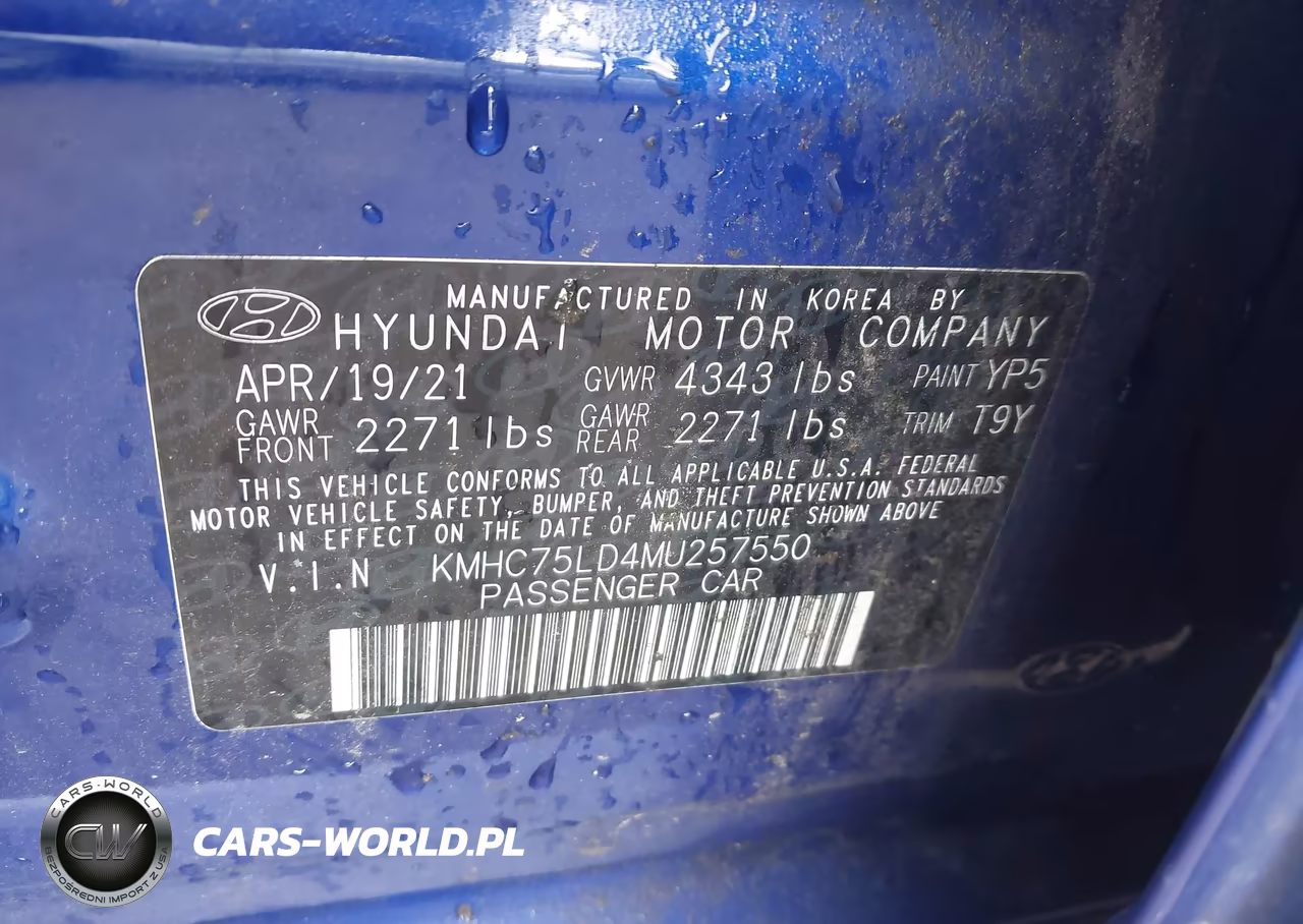 2021 Hyundai Ioniq Plug-In Hybrid Sel VIN:KMHC75LD4MU257550 - 9