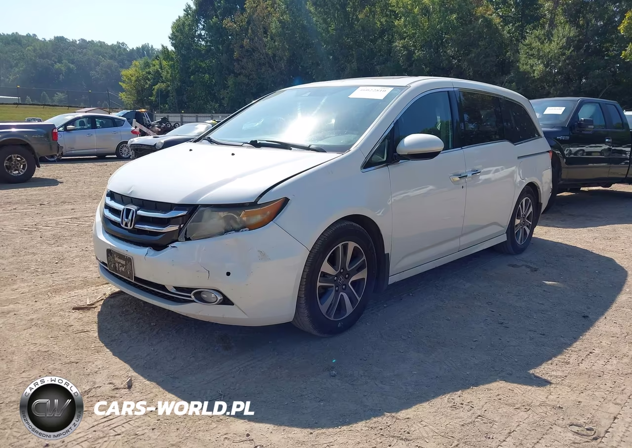 2015 Honda Odyssey Touring-Touring Elite VIN:5FNRL5H91FB040483 - 2