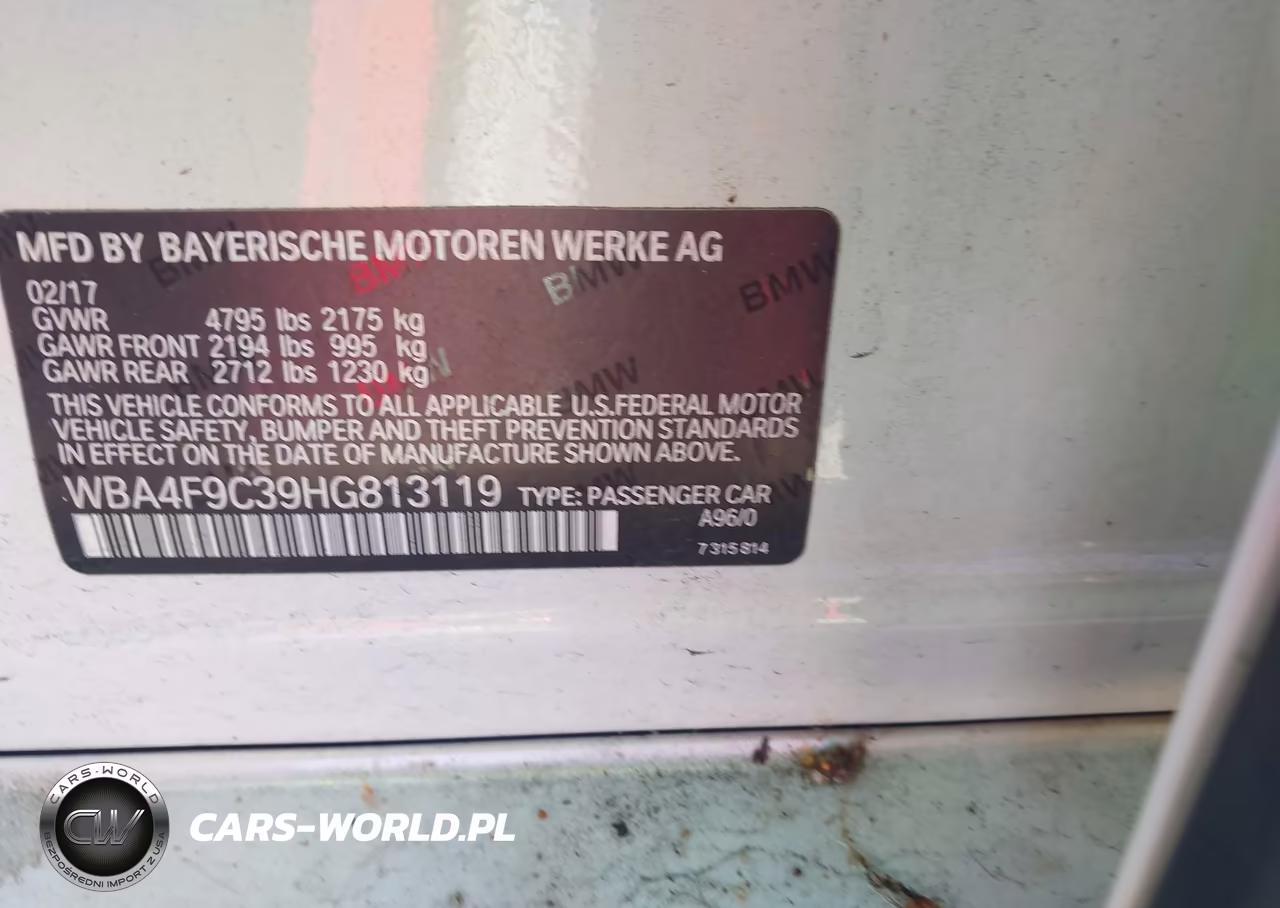 2017 BMW 430I Gran Coupe xDrive VIN:WBA4F9C39HG813119 - 9