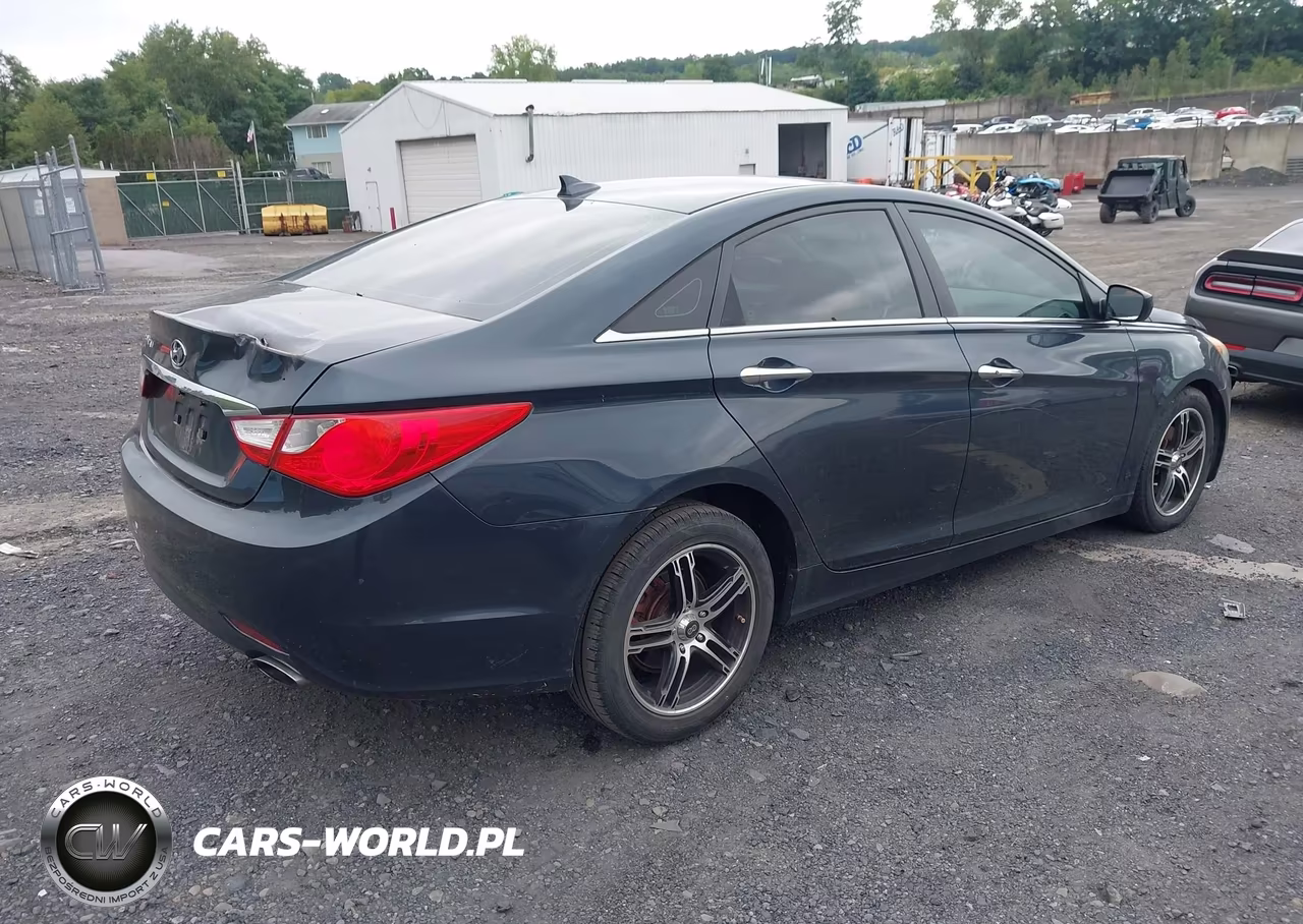 2013 Hyundai Sonata Se VIN:5NPEC4AC8DH613604 - 4