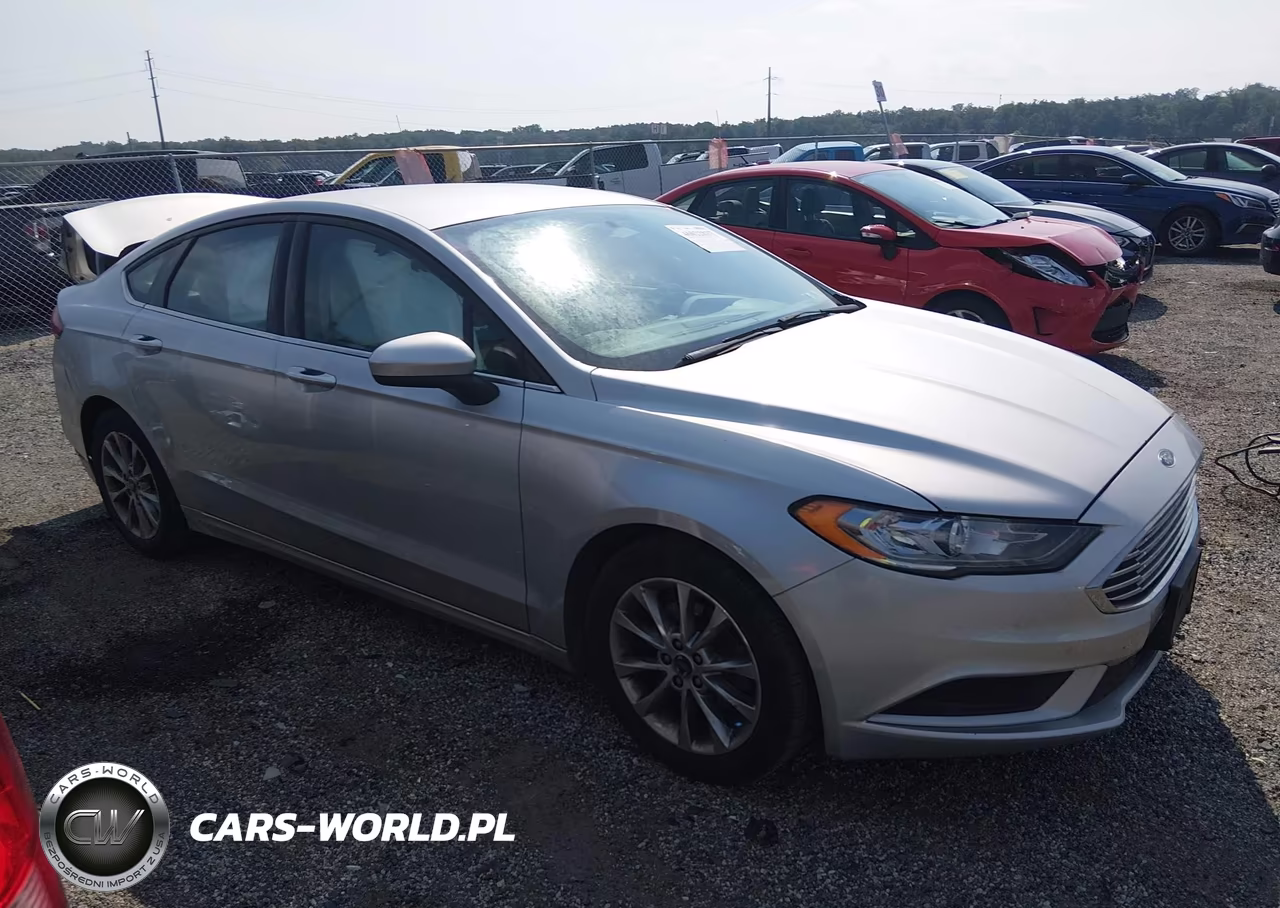 2017 Ford Fusion Se VIN:3FA6P0H75HR345808 - 1