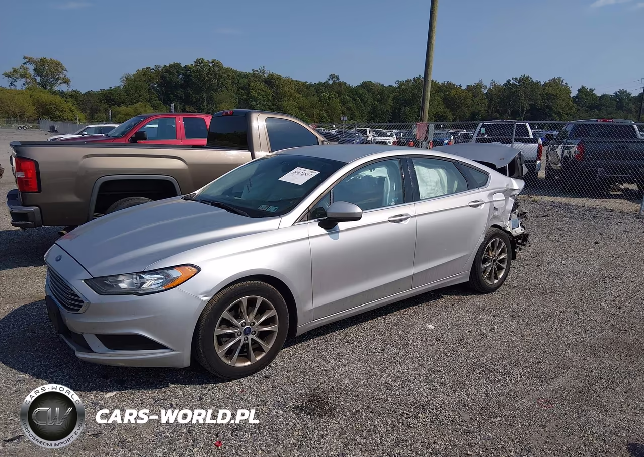 2017 Ford Fusion Se VIN:3FA6P0H75HR345808 - 2