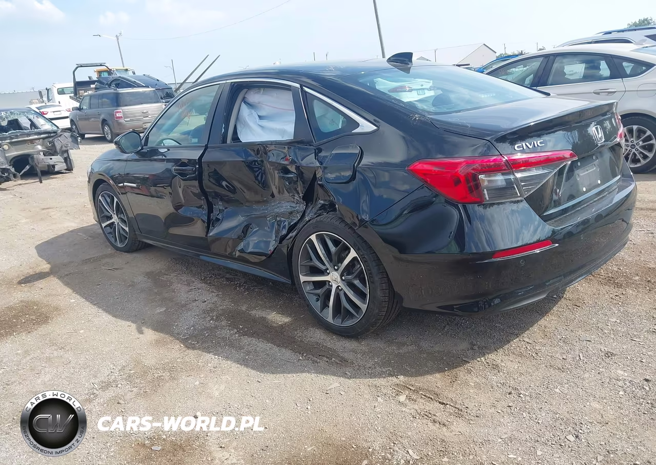2022 Honda Civic Touring VIN:2HGFE1F95NH321561 - 3