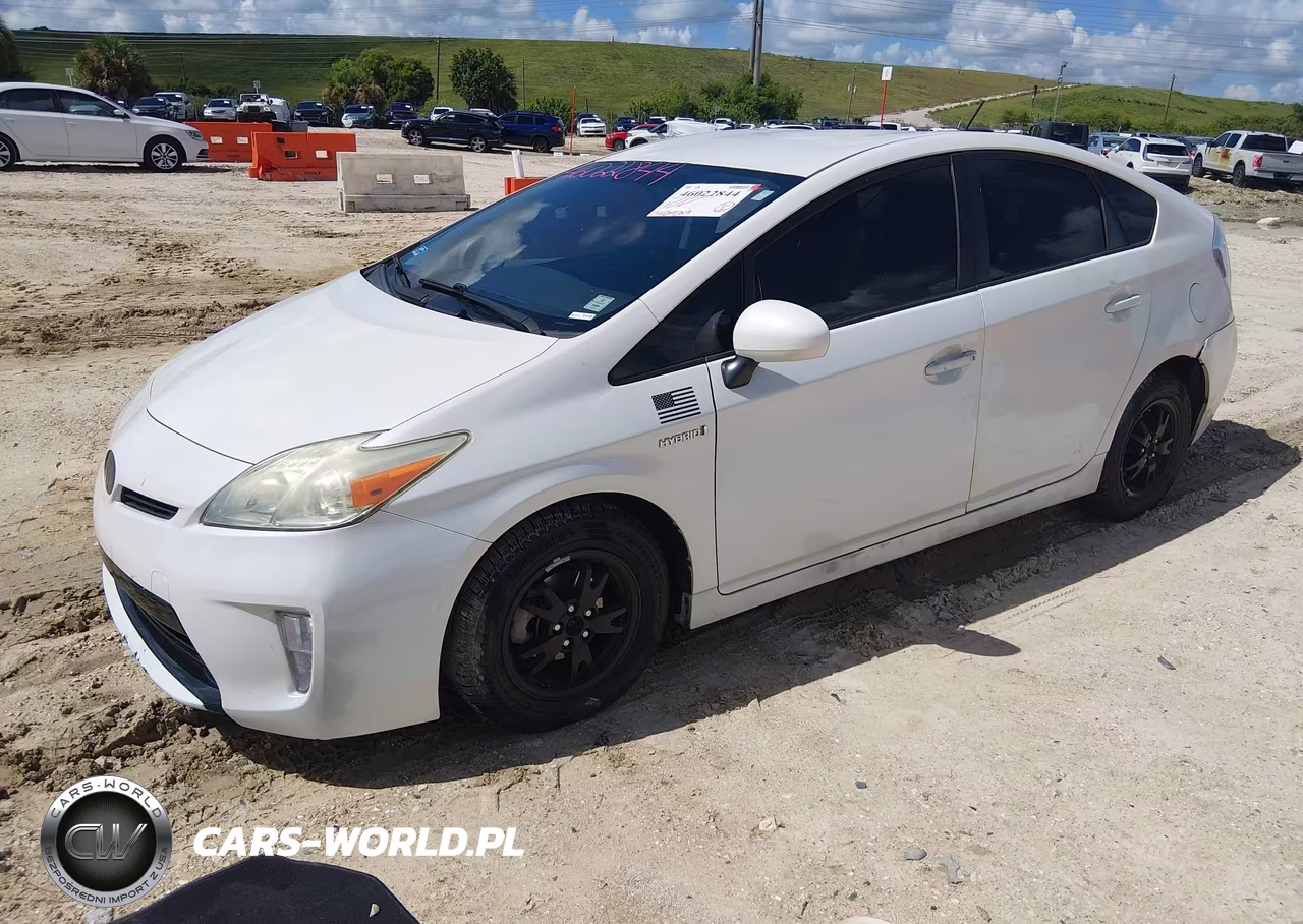 2012 Toyota Prius Two VIN:JTDKN3DU8C5415065 - 2