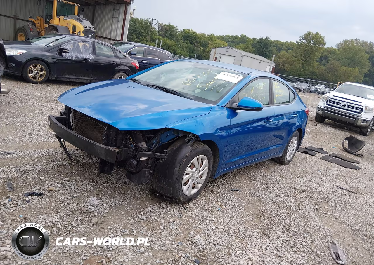 2018 Hyundai Elantra Se VIN:5NPD74LF0JH319410 - 2