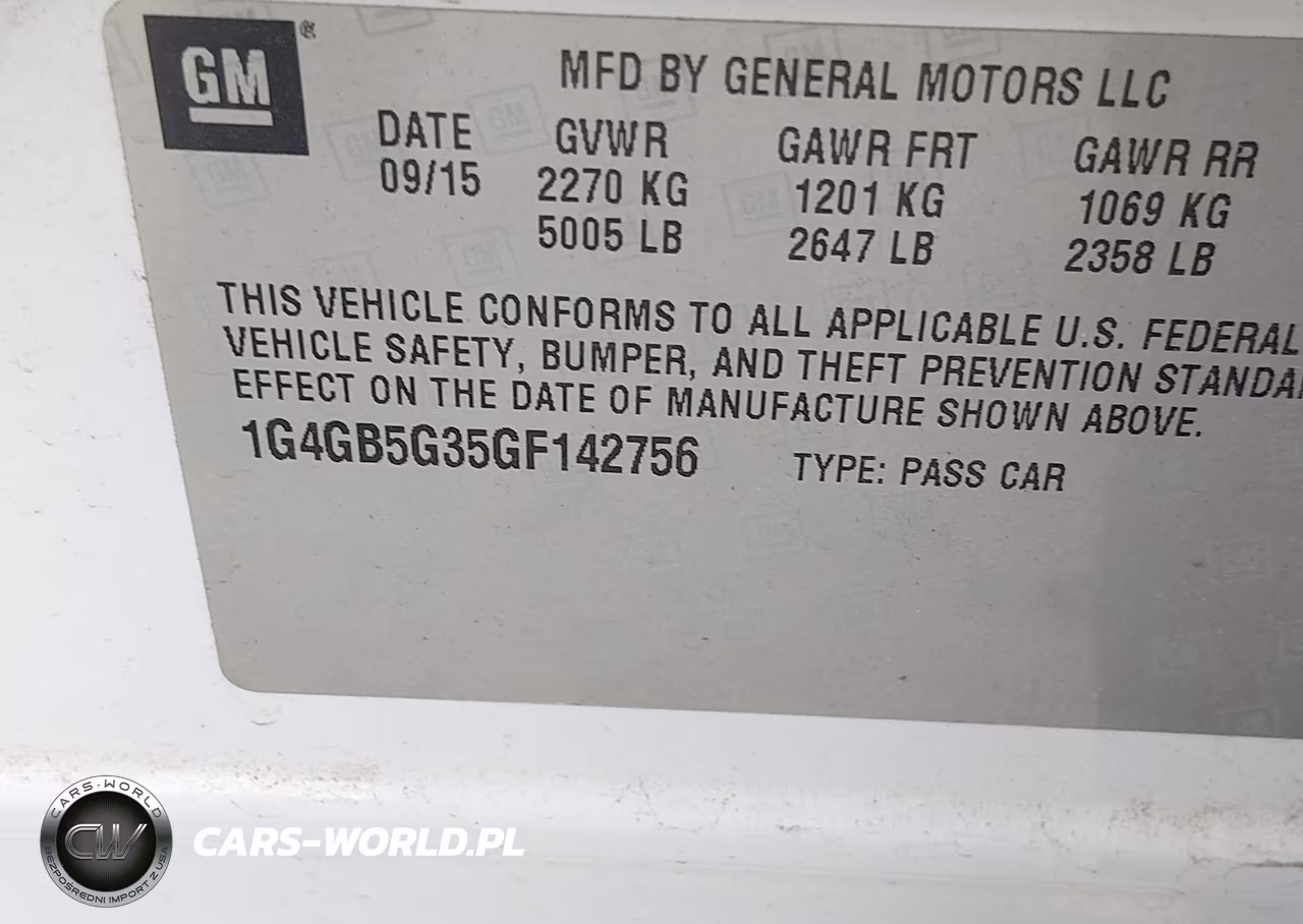 2016 Buick Lacrosse Leather VIN:1G4GB5G35GF142756 - 9