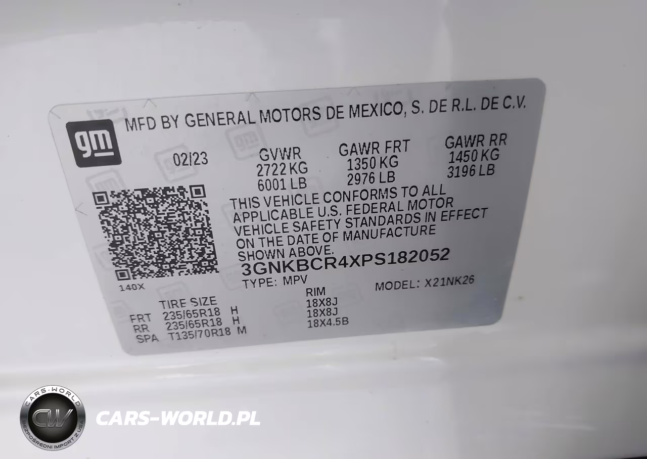 2023 Chevrolet Blazer Fwd 2Lt VIN:3GNKBCR4XPS182052 - 9